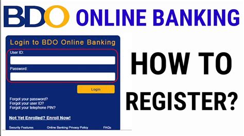 bdo online registration.